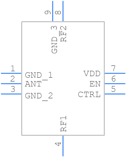 QPC1022 - Qorvo - PCB symbol