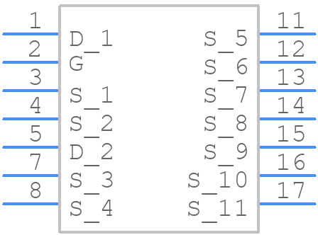 STK22N6F3 - STMicroelectronics - PCB symbol