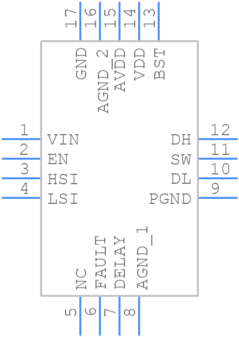 MIC4600YML-TR - Microchip - PCB symbol