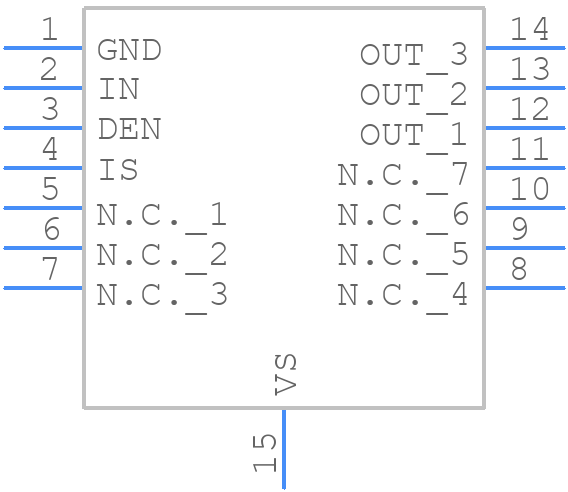 BTS70101EPAXUMA1 - Infineon - PCB symbol
