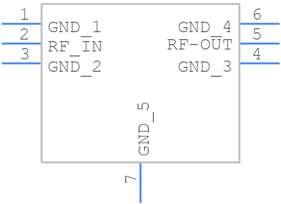 YAT-3A+ - Mini-Circuits - PCB symbol