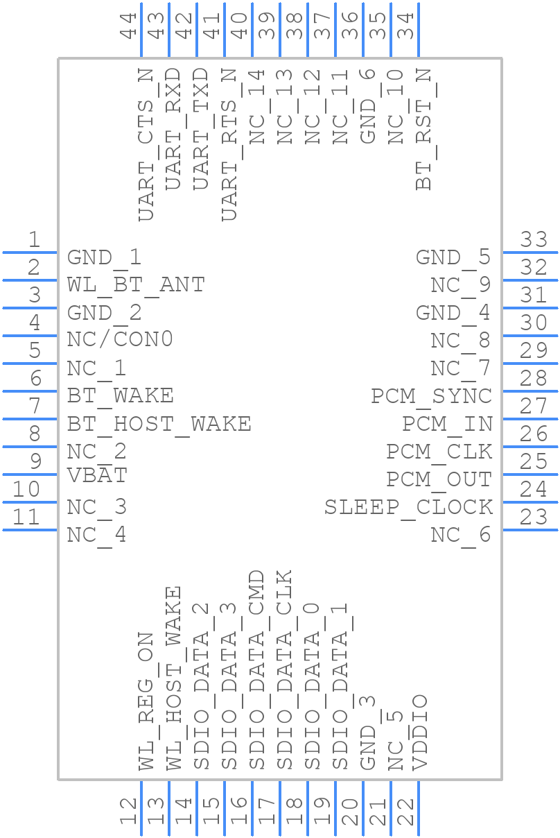 BL-M8977BT1 - LB-LINK - PCB symbol