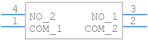 D6C60F1LFS - C & K COMPONENTS - PCB symbol