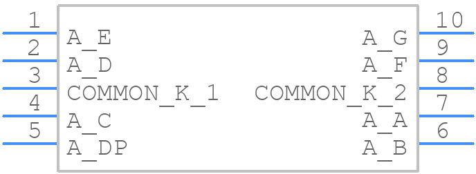 SC56-11SRWA - Kingbright - PCB symbol