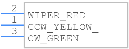 RJ12FP104 - Bourns - PCB symbol
