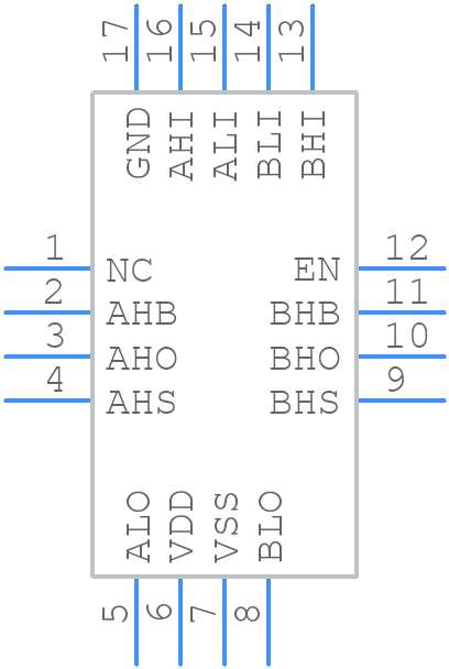 MIC4606-1YML-TR - Microchip - PCB symbol