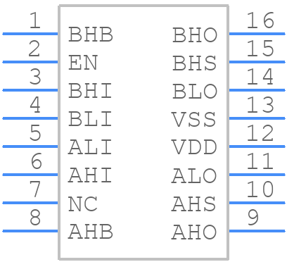MIC4606-1YTS-TR - Microchip - PCB symbol