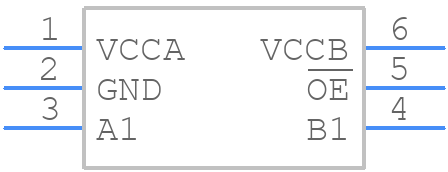 TC7SPN3125TU - Toshiba - PCB symbol