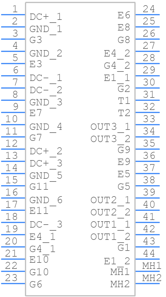 NXH40T120L3Q1SG - onsemi - PCB symbol