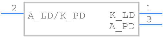 PLT5 520B - ams OSRAM - PCB symbol