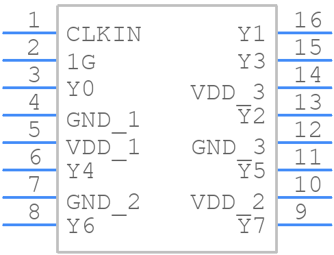 5PB1108PGGK - Renesas Electronics - PCB symbol
