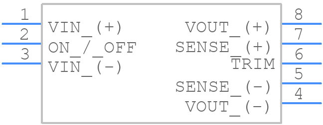 iSA48007A120V-007-R - TDK Lambda - PCB symbol