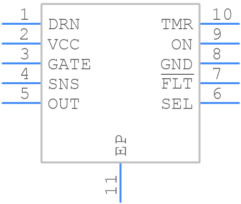 LTC4380HDD-4#PBF - Analog Devices - PCB symbol