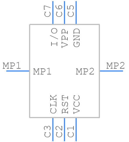 MUP-C781 - MUP - PCB symbol