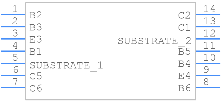 CA3102M - Renesas Electronics - PCB symbol
