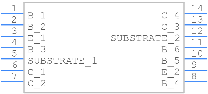 CA3102MZ - Renesas Electronics - PCB symbol