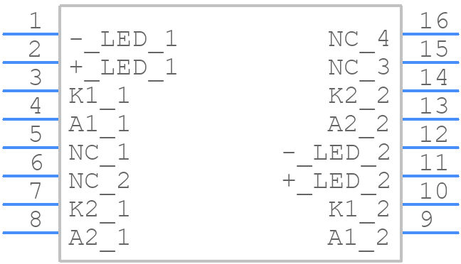 LOC210P - LITTELFUSE - PCB symbol