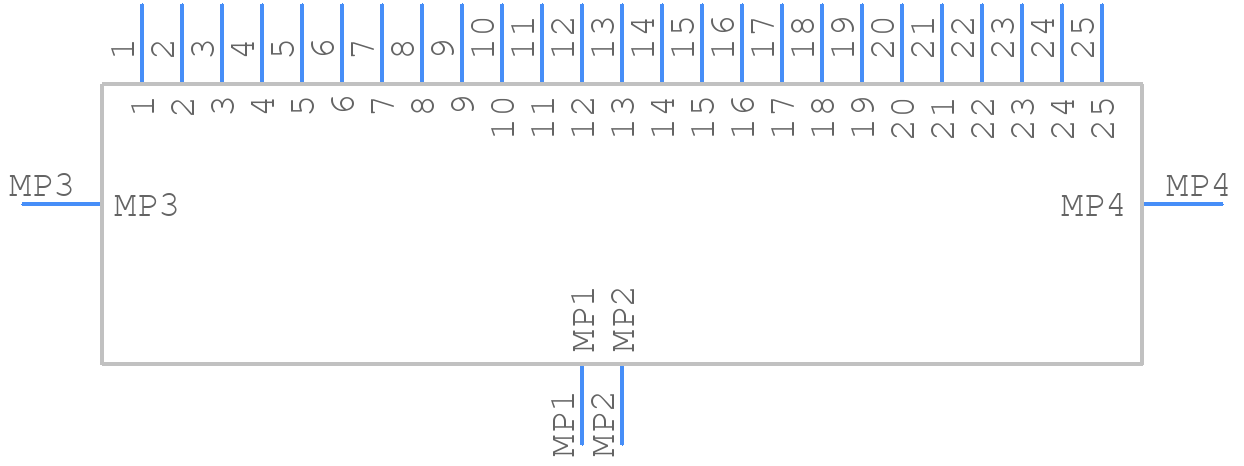 52437-2571 - Molex - PCB symbol