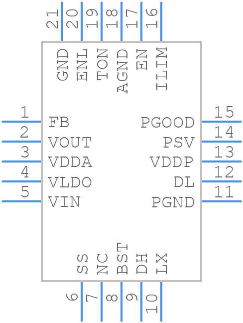 SC508ULTRT - SEMTECH - PCB symbol