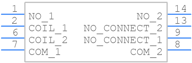 DIP12-1C90-51D - STANDEXMEDER - PCB symbol