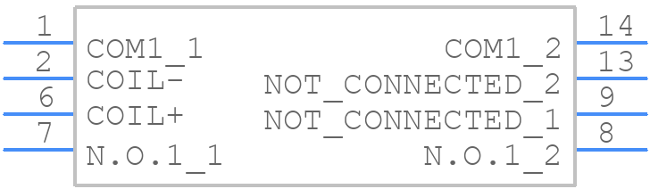 DIP05-1A72-11D - STANDEXMEDER - PCB symbol