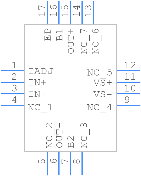 XTHS6301IRSAT - Texas Instruments - PCB symbol