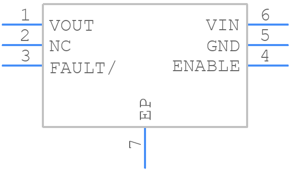 MIC2095-1YMT-TR - Microchip - PCB symbol