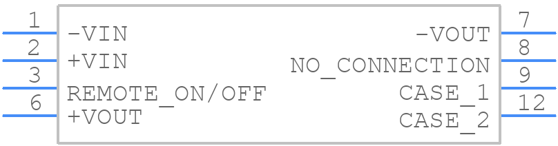 ICZ0912S15 - XP POWER - PCB symbol