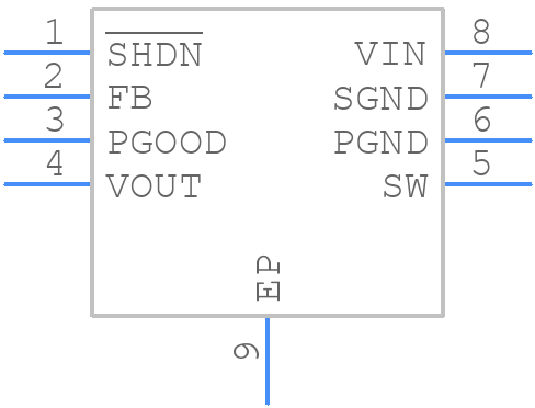 LTC3528EDDB#TRMPBF - Analog Devices - PCB symbol
