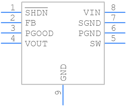 LTC3528EDDB-2#TRMPBF - Analog Devices - PCB symbol