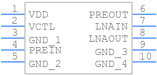 TN0089A - TAI-SAW Technology - PCB symbol