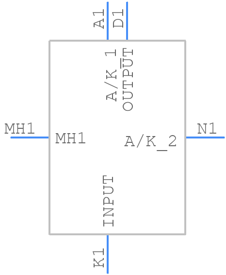 VBO54-08NO7 - LITTELFUSE - PCB symbol