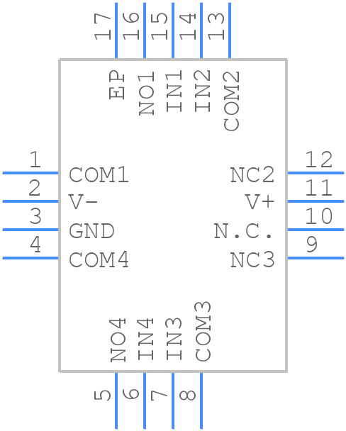 ISL43145IR - Renesas Electronics - PCB symbol
