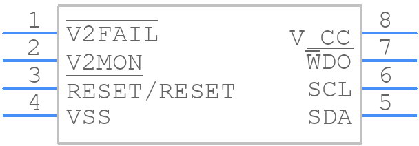 X40410S8I-AT1 - Renesas Electronics - PCB symbol