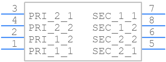 LP-30-800 - Bel - PCB symbol