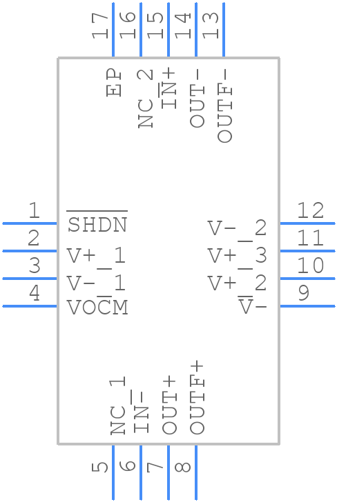 LTC6404CUD-1#PBF - Analog Devices - PCB symbol