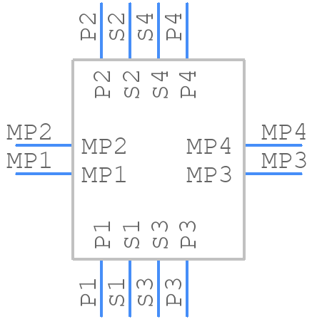 5054760810 - Molex - PCB symbol