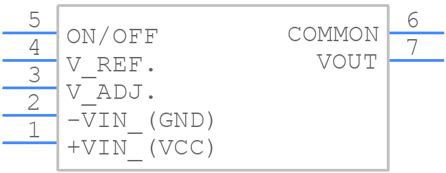PHV 12-2.0K2500P - Traco Power - PCB symbol