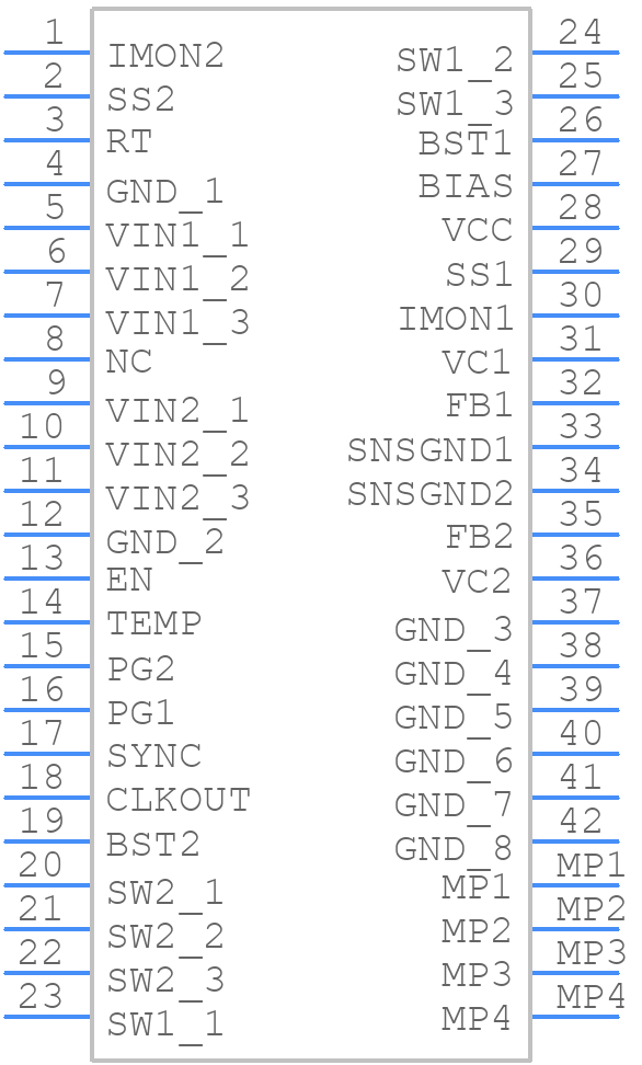 LT8652SIV#PBF - Analog Devices - PCB symbol