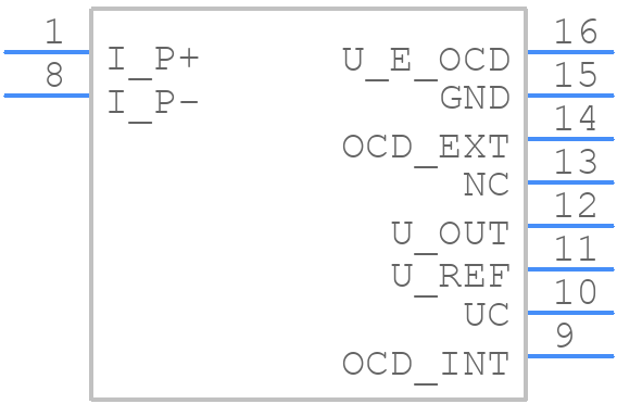 HMSR 30-SMS - LEM - PCB symbol