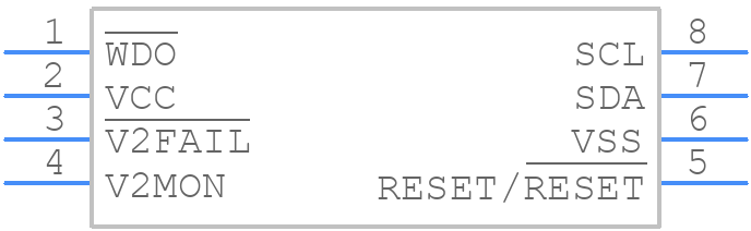 X40015V8I-C - Renesas Electronics - PCB symbol
