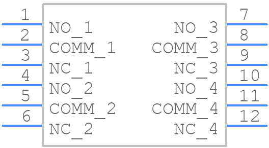 7401MD9CBE - C & K COMPONENTS - PCB symbol