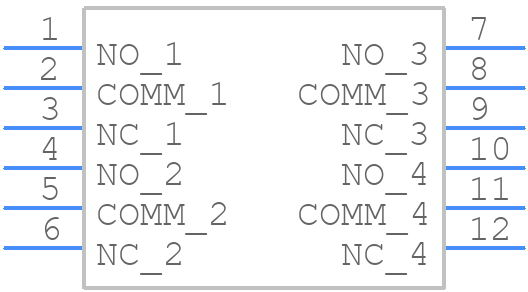 7401MD9CBE - LITTELFUSE - PCB symbol