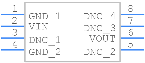 X60008CIS8-41 - Renesas Electronics - PCB symbol