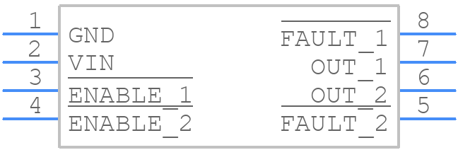 ISL6119LIB - Renesas Electronics - PCB symbol