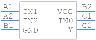 SN74LVC1G58YEAR - Texas Instruments - PCB symbol