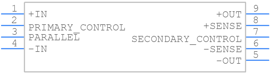 V24B24T200BG - VICOR - PCB symbol