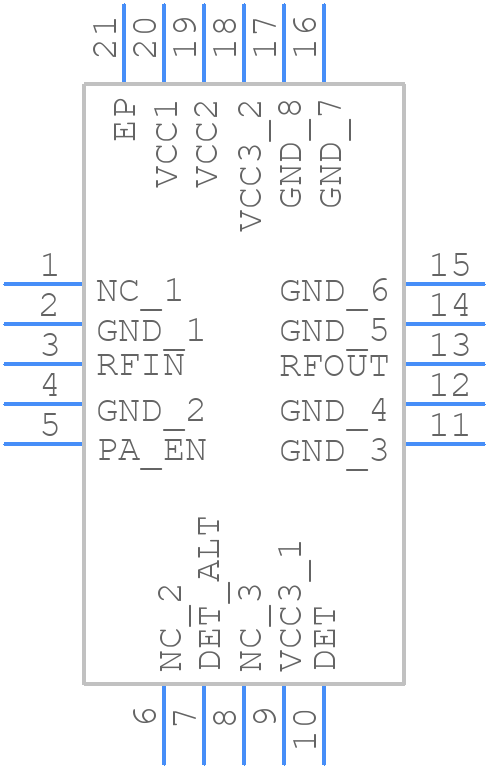 QPA9501 - Qorvo - PCB symbol
