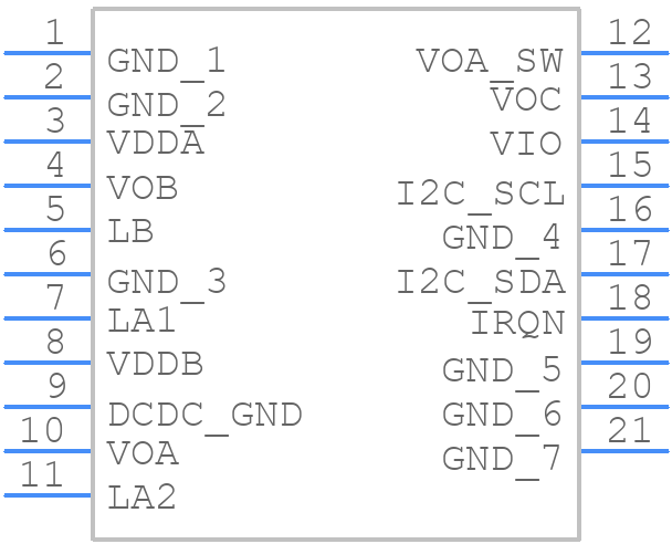 EFP0109GM20-D - Silicon Labs - PCB symbol