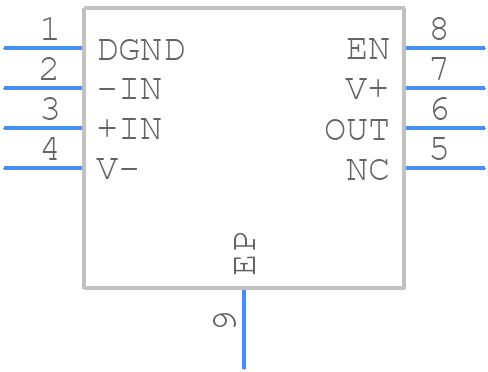 LT6018HS8E#PBF - Analog Devices - PCB symbol